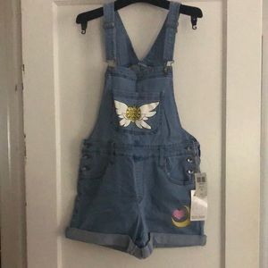 Sailor Moon NWT overalls from HOT TOPIC